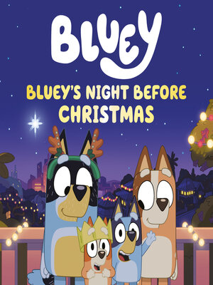 cover image of Bluey's Night Before Christmas